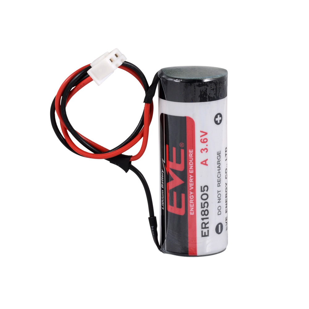 EVE ER18505 - 1S1P - A Size -  3.6V Li-SOCI2 Lithium Pil - Soketli