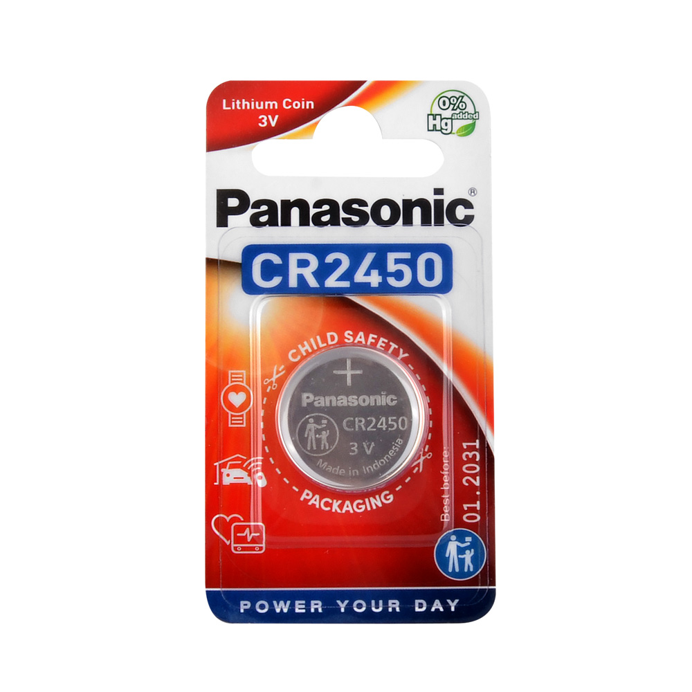 Panasonic CR-2450EL/1BP - 3V Lithium Pil