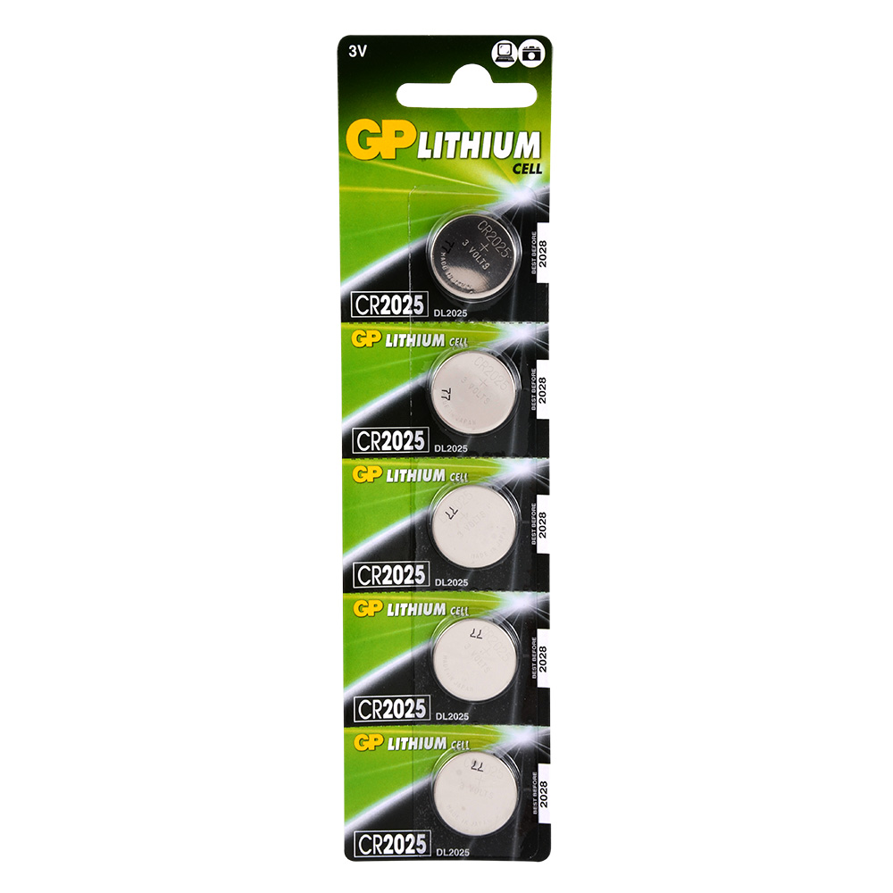 GP CR2025 3V Lithium 5li Kartela 