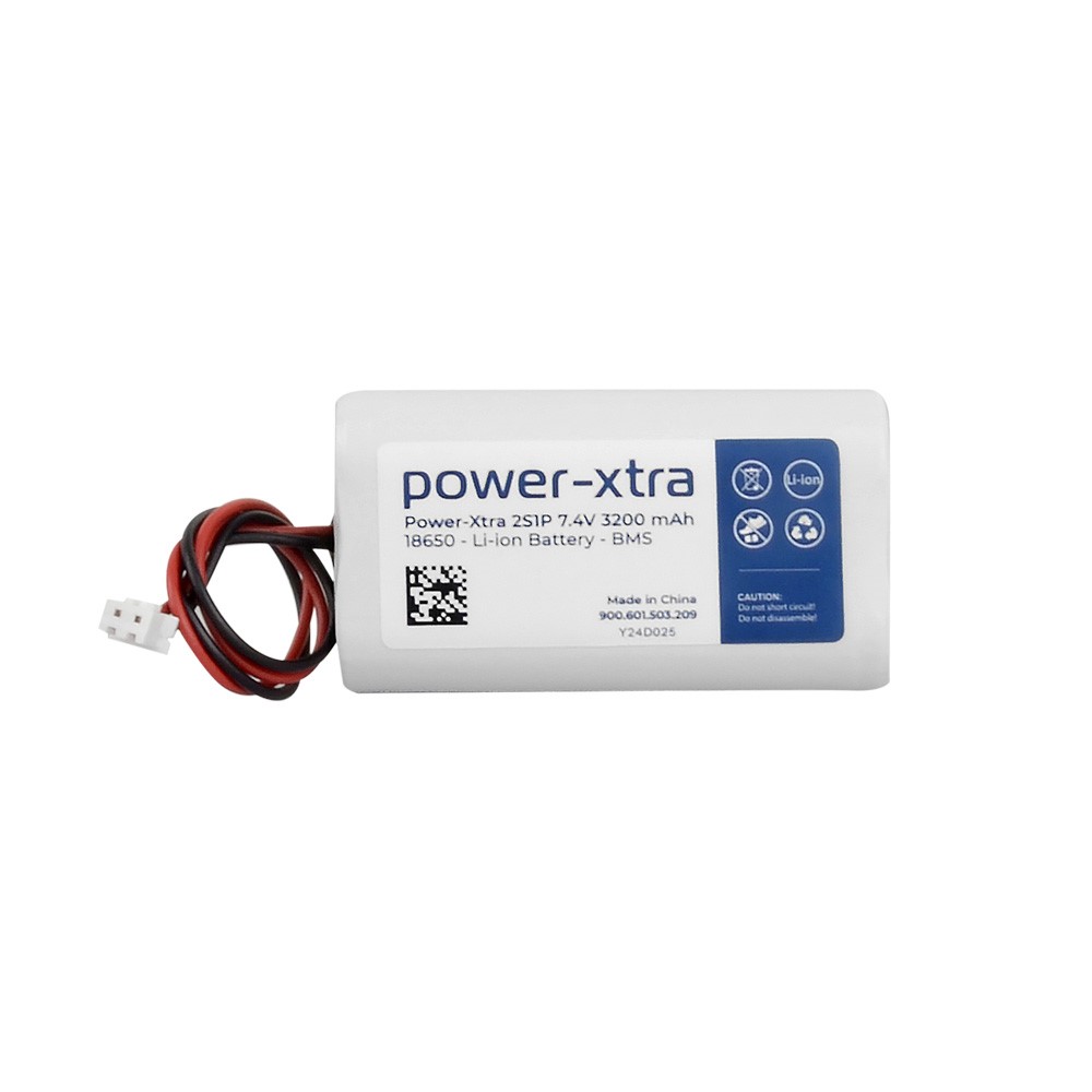 Power-Xtra 2S1P - 7.4V 3200 mAh - 18650 - Li-ion Batarya -Soketli-105858