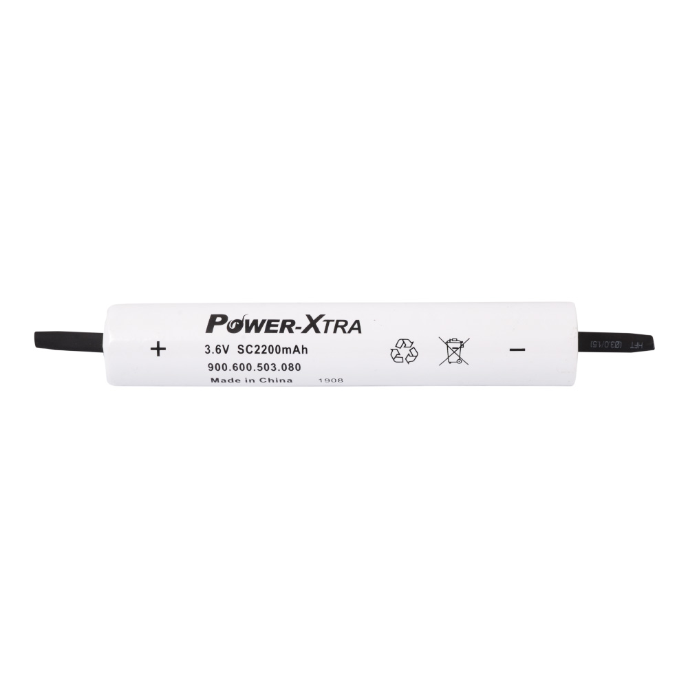 Power-Xtra 3S1P - 3.6V 2200 mAh SC - Ni-Cd Şarjlı Batarya - BRK24-Pinli