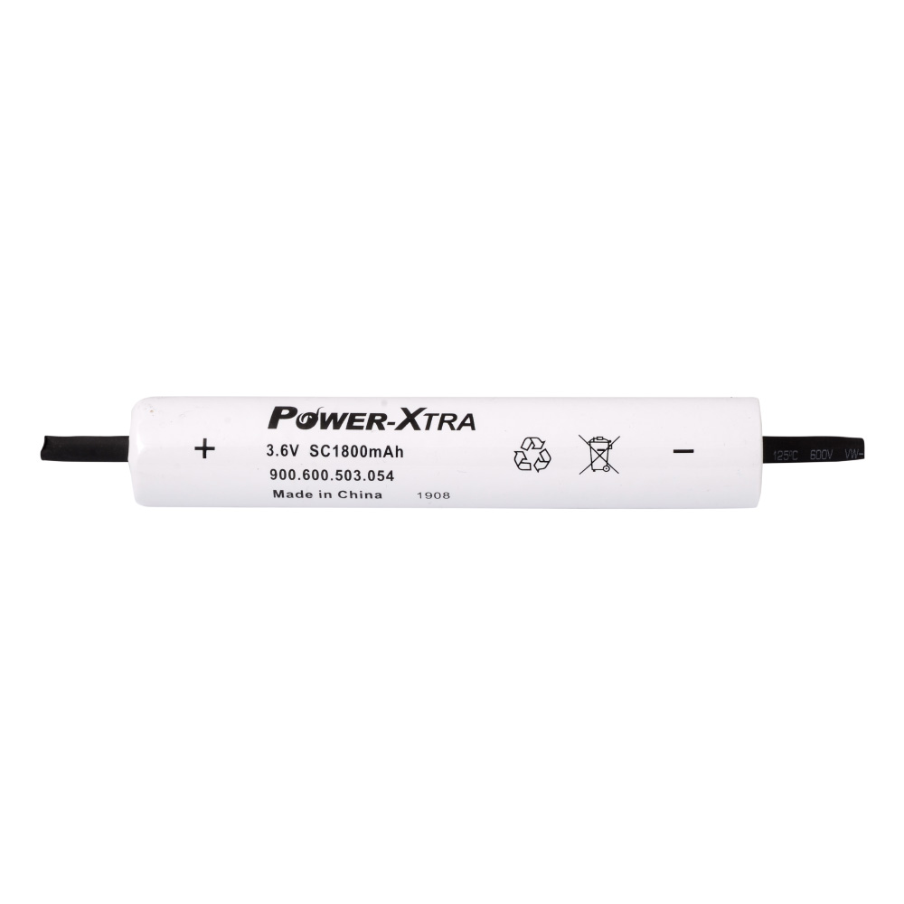 Power-Xtra 3S1P - 3.6V 1800 mAh SC - Ni-Cd Şarjlı Batarya - BRK24-Pinli