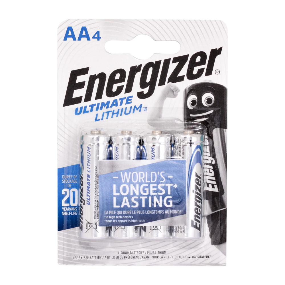 Energizer Ultimate Lithium L91/AA Kalem Pil - 4lü Blister