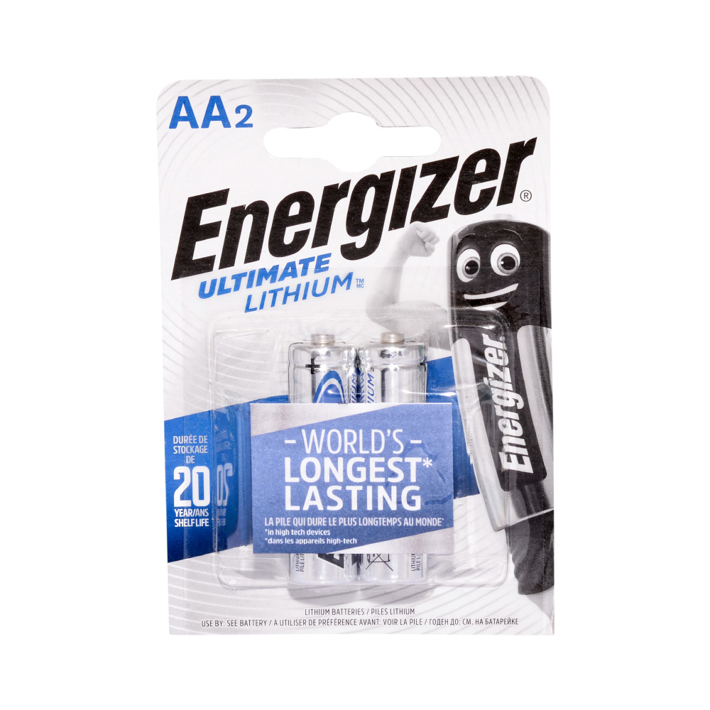 Energizer Ultimate Lithium L91/AA Size Kalem Pil - 2li Blister