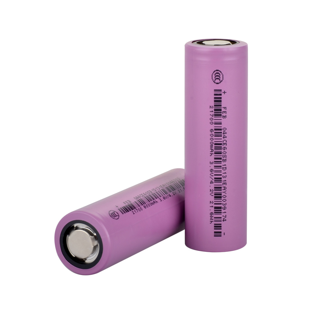 FEB - Far East - FEB 21700-6000 - 3.7V 6000 Mah Li-ion Şarjlı Pil - 2C