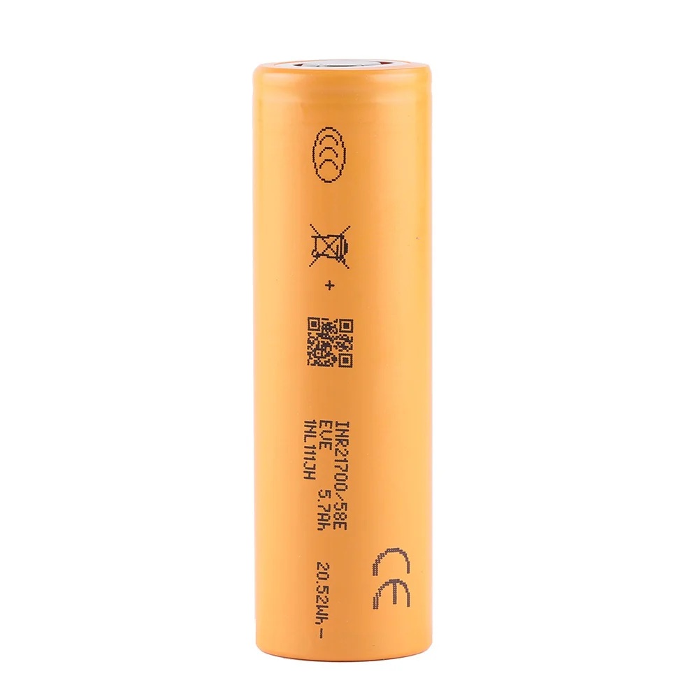 EVE INR21700-58E - 3.7V 5700 mAh Li-ion Şarjlı Pil - 16.8A