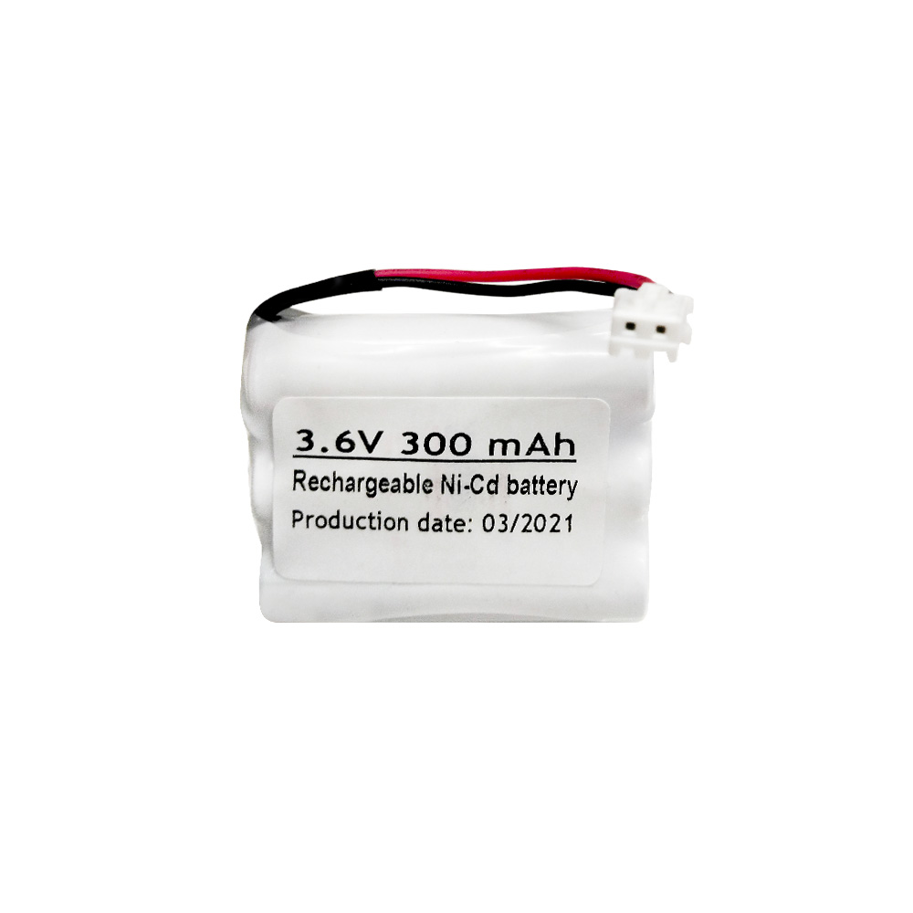 Power-Xtra 3S1P - 3.6V 300 mAh AA - Ni-Cd Şarjlı Batarya - BRK2-Soketli-XH-2P