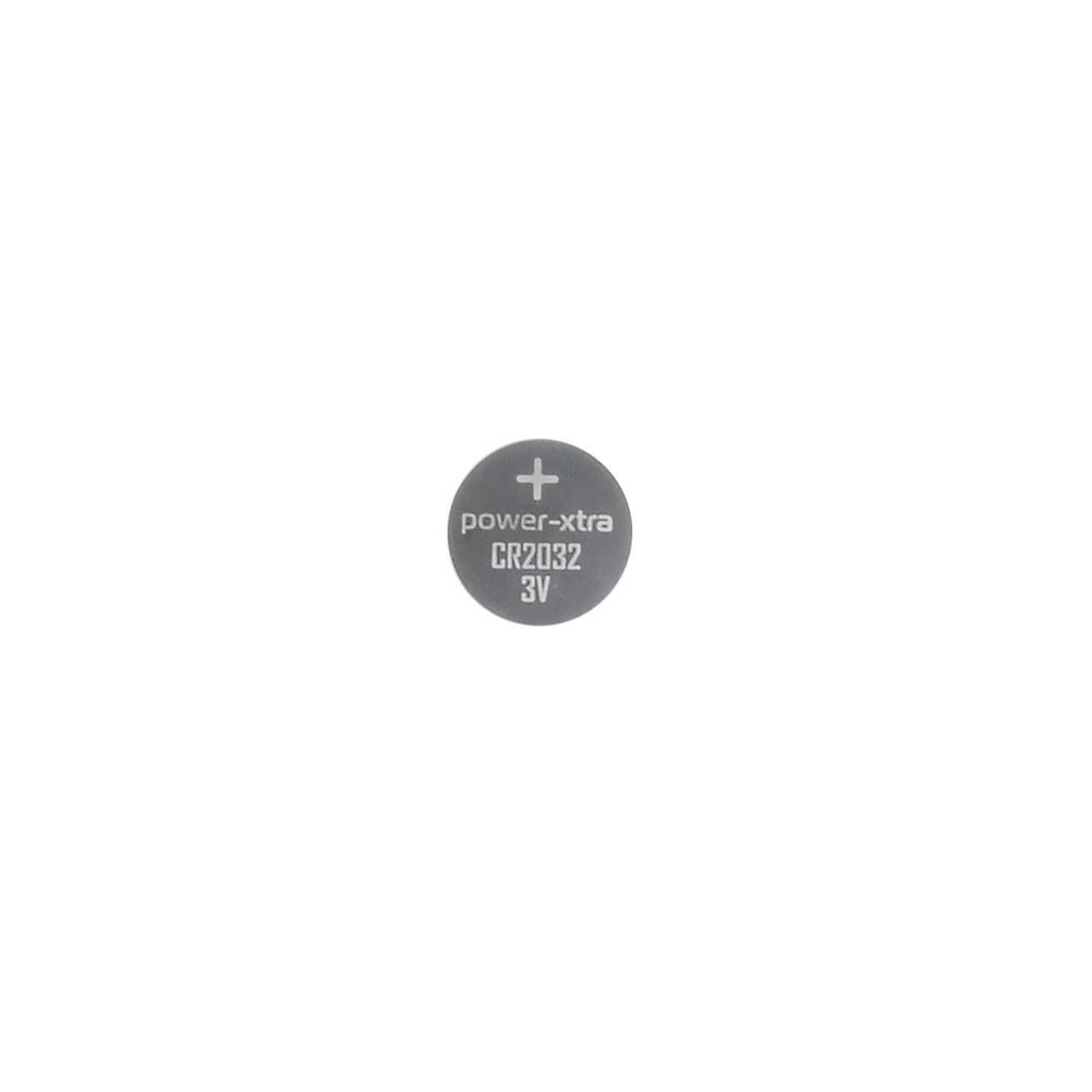 Power-Xtra CR2032 - 3V Li-MnO2 - Lithium Buton Pil - Bulk Paket 