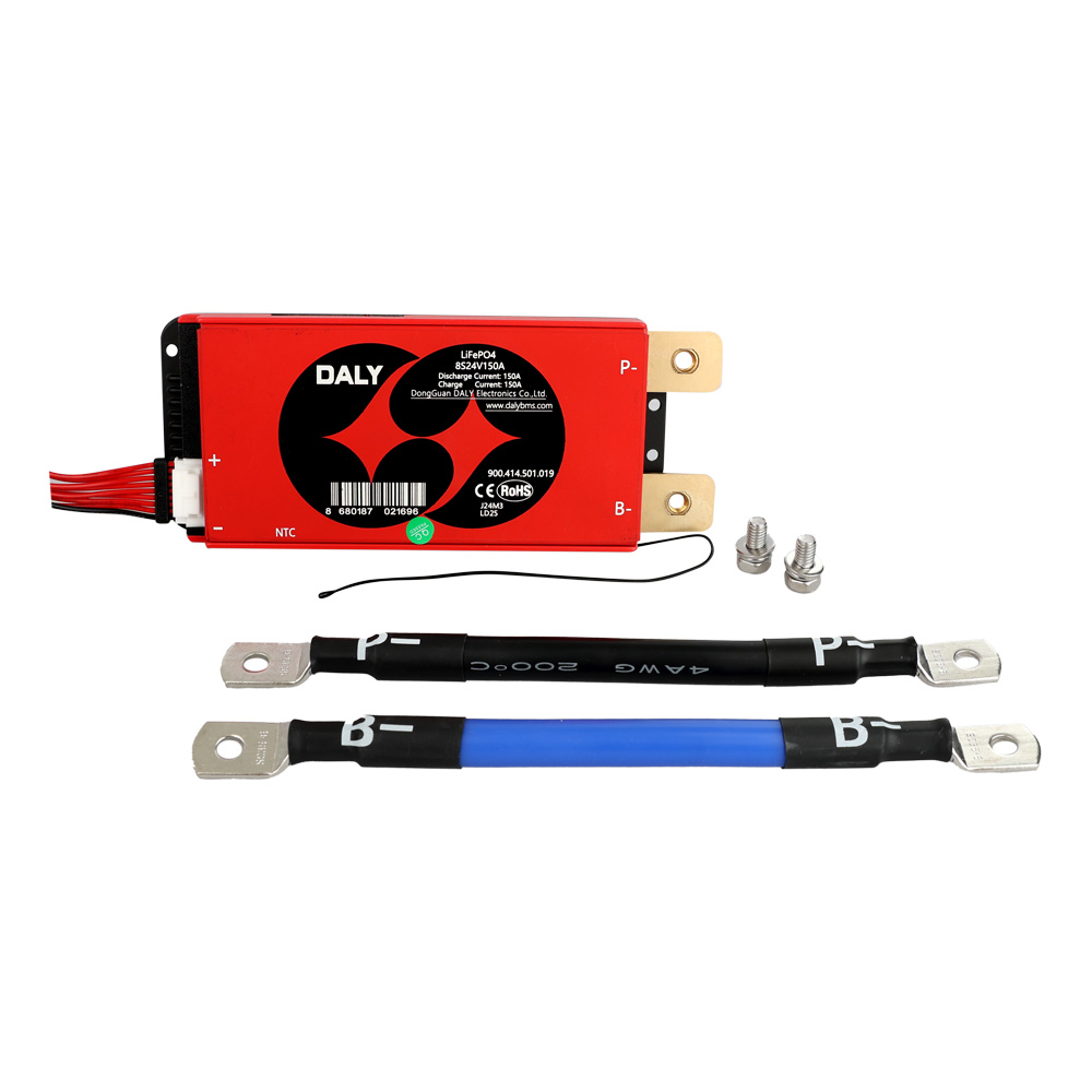 Daly - 8S - 25.6V 150A - LiFePO4 - Hardware BMS - Balans - Common Port