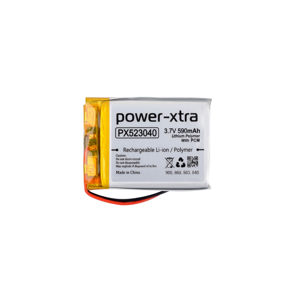 Power-Xtra PX523040 - 3.7V 590 mAh Li-Polymer Pil - Devreli