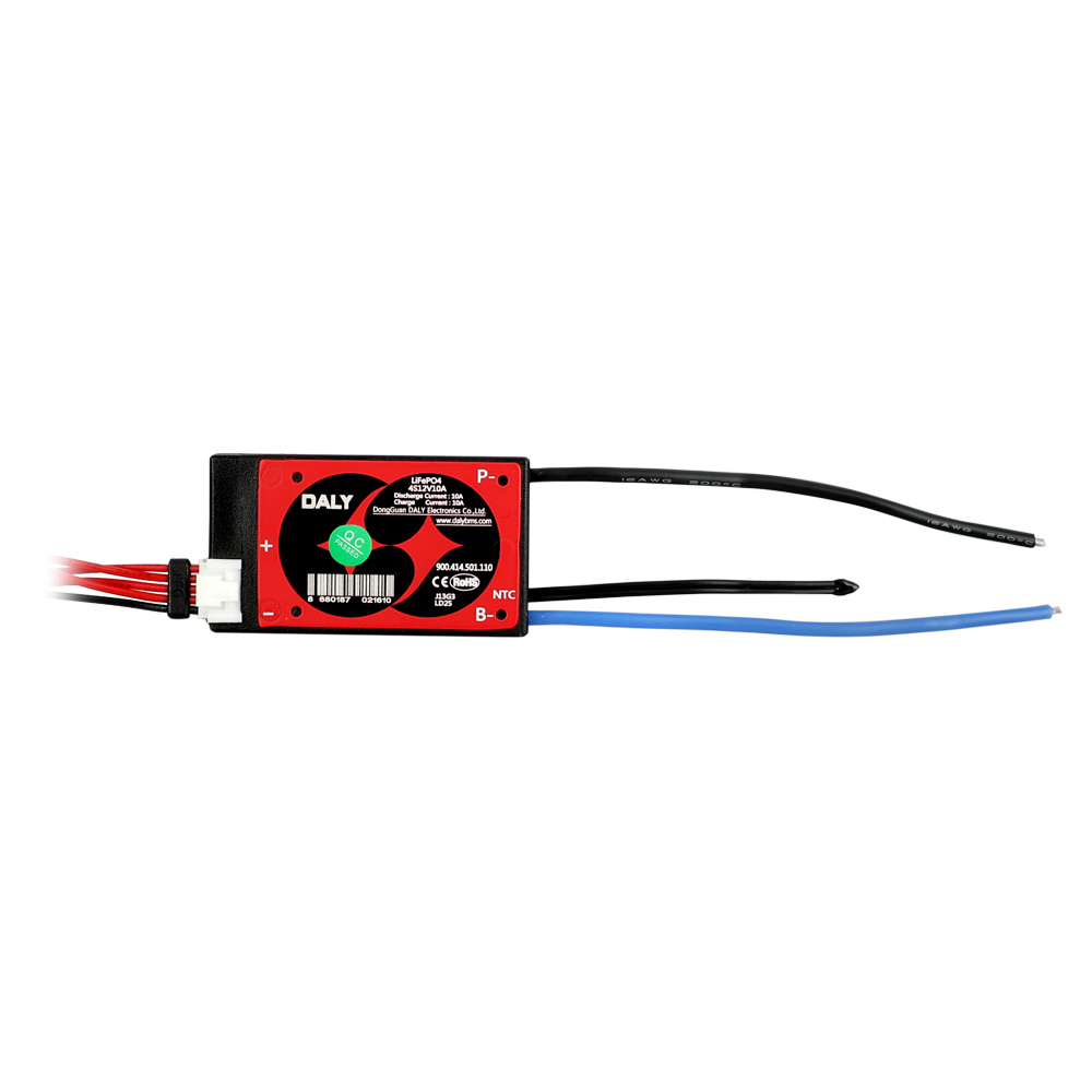 Daly - 4S - 12.8V 10A - LiFePO4 - Hardware BMS - Balans - Common Port