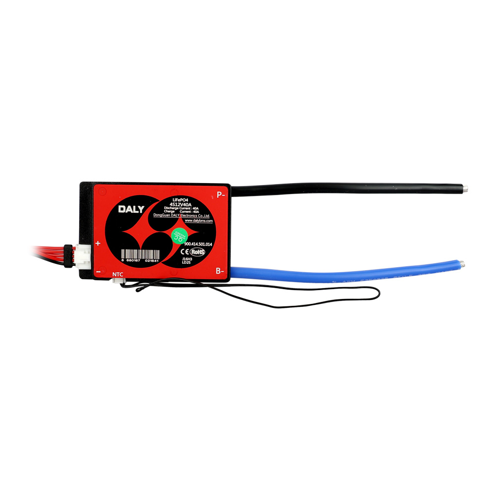 Daly - 4S - 12.8V 40A - LiFePO4 - Hardware BMS - Balans - Common Port