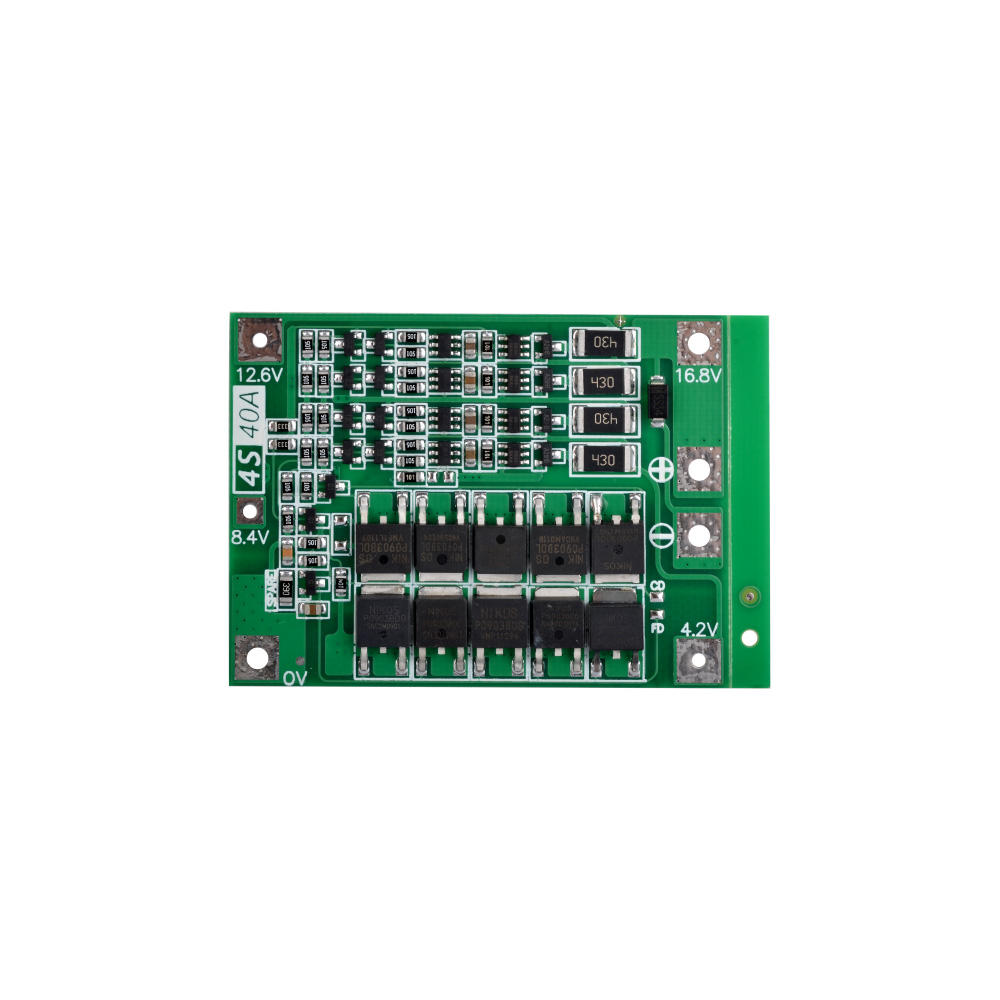 Power-Xtra - 4S - 14.8V 40A Li-ion BMS Devre - Balans