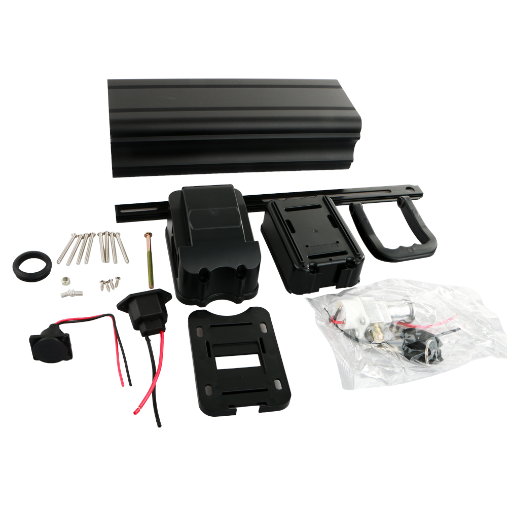 12M - 78110385 - 3 Pin - Elektrikli Bisiklet Batarya Kasası - Yan yüz deşarj çıkışlı