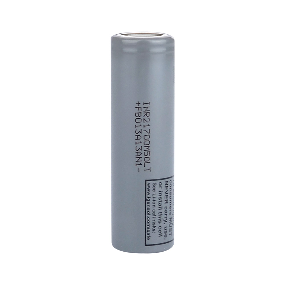 LG Chem INR21700-M50LT - 3.7V 4800 mAh Li-ion Şarjlı Pil -  14.4A