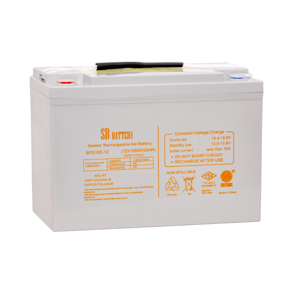 SB SPG100-12 12V 100 Ah Bakımsız Jel Akü 