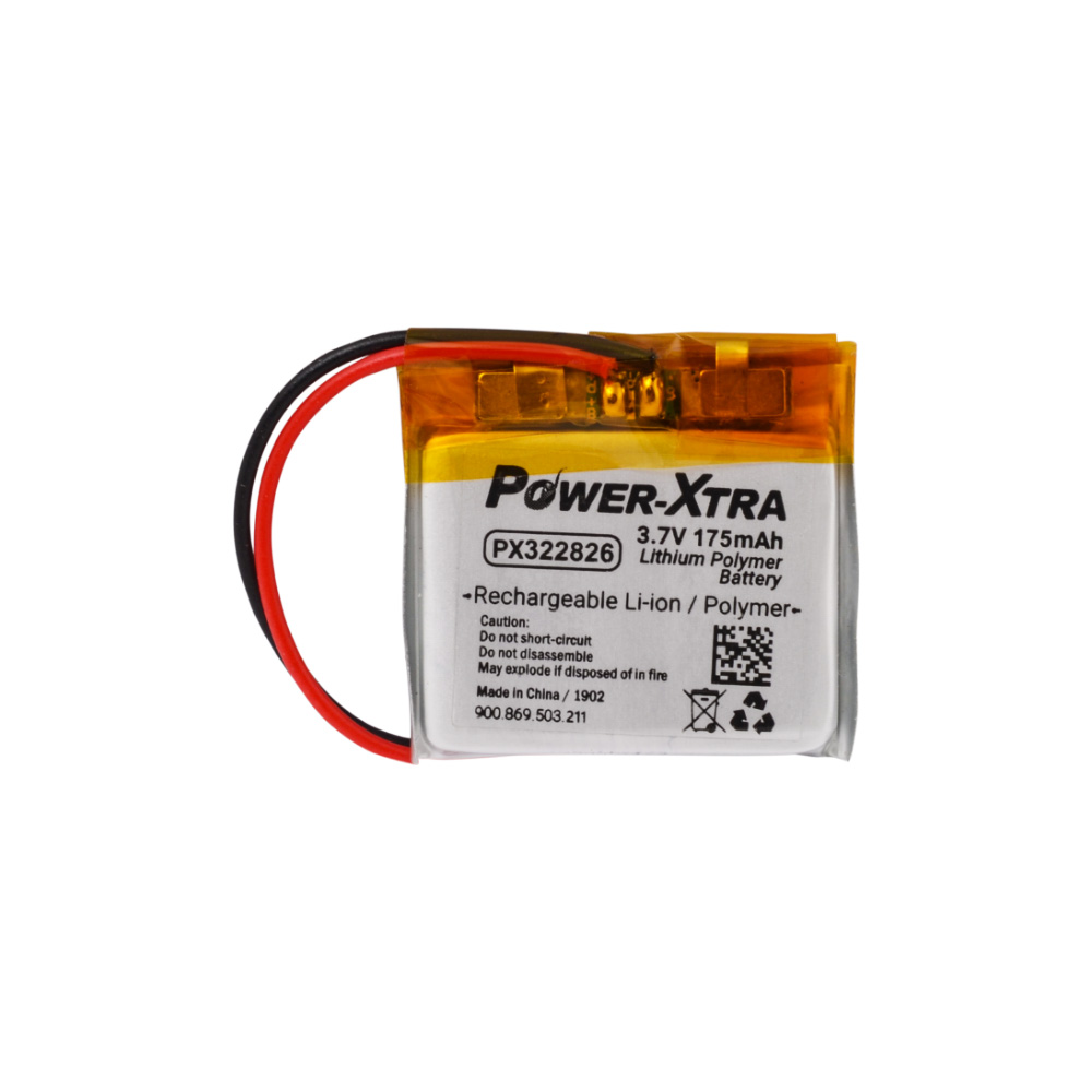 Power-Xtra PX322826 - 3.7V 175 mAh Li-Polymer Pil - Devreli