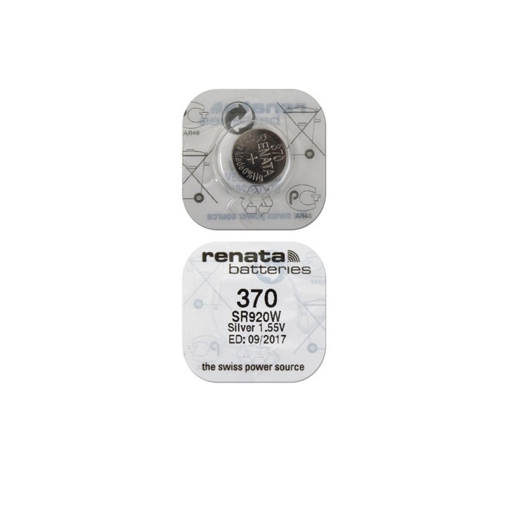 Renata 370 SR920W Lithium Pil 1li Blister