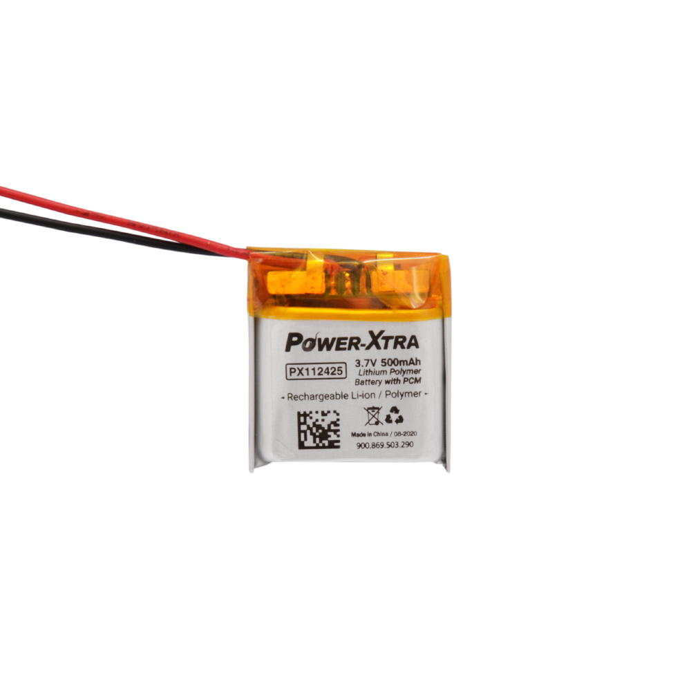 Power-Xtra PX112425 - 3.7V 500 mAh Li-Polymer Pil - Devreli