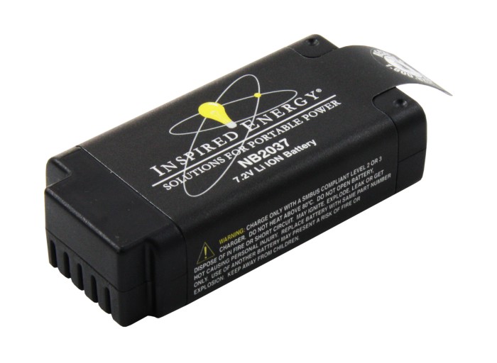 Inspired Energy NB2037HD29 - 7.2V 2900 mAh Li-ion Batarya