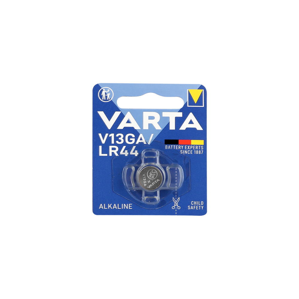 Varta 4276 V13GA, LR44 1.5V Alkalin Pil - Tekli Blister