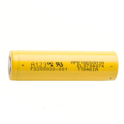 A123 Systems APR18650 Lithium Ion Slindirik Pil