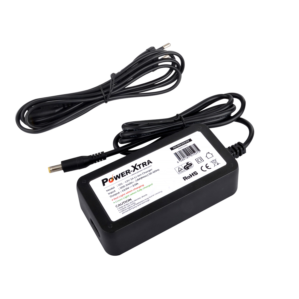 Power-Xtra - 10S - 42V 2A - Li-ion Pil Şarj Cihazı