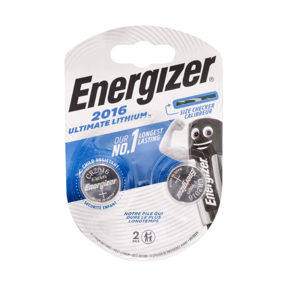 Energizer CR2016 Ultimate Lithium Pil 2li Blister 