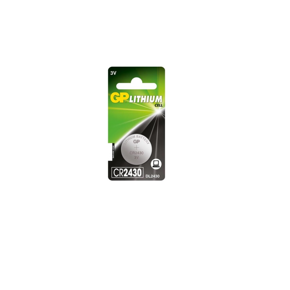GP CR2430 - 3V Lithium - Lityum Düğme Pil - Tekli Blister