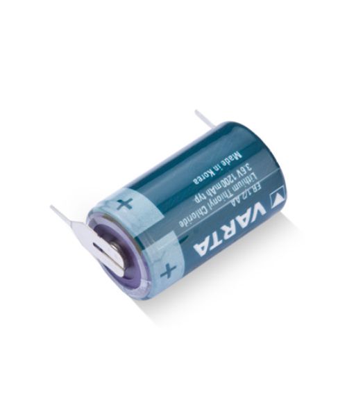 Varta 7126711301 ER 1/2 AA S PCBS 2 Pin Lithium Pil 