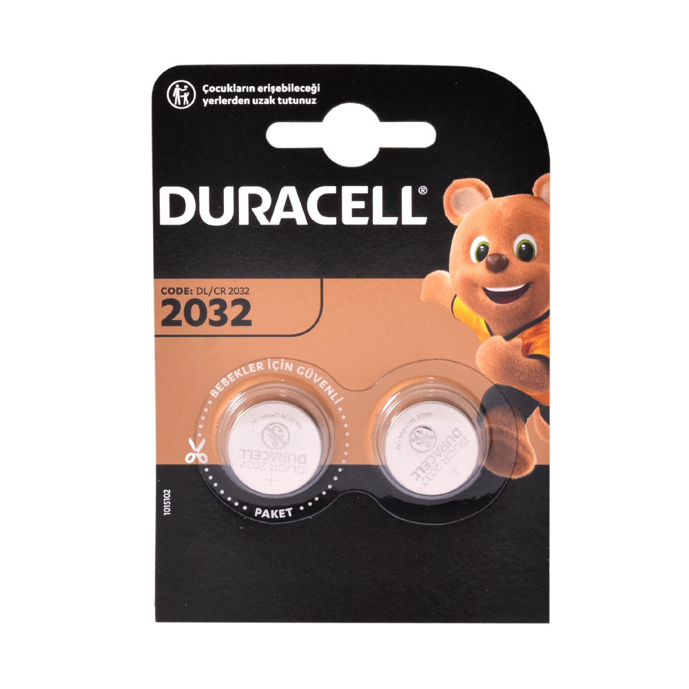Duracell CR2032 3V Lityum Pil 2li