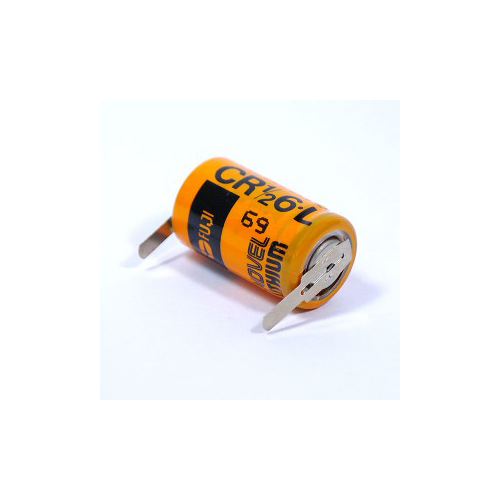 FDK CR1/2 6L - 3V 1000mAh - Li-MnO2 Lithium Pil - 2 Pinli