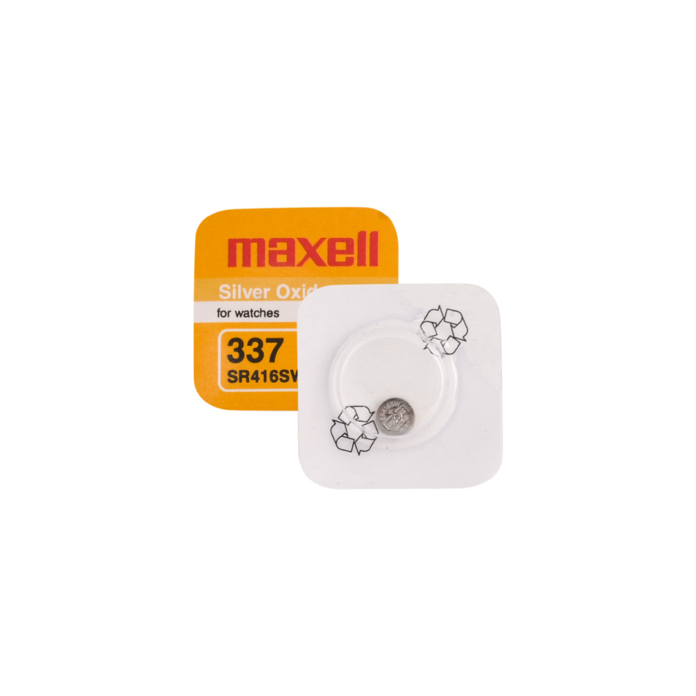 Maxell 337 SR-416 SW Pil 1li Blister