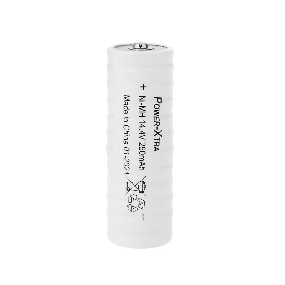 Power-Xtra 12S1P - 14.4V 250 mAh V250H - Ni-Mh Buton Şarjlı Batarya - 12/V250H