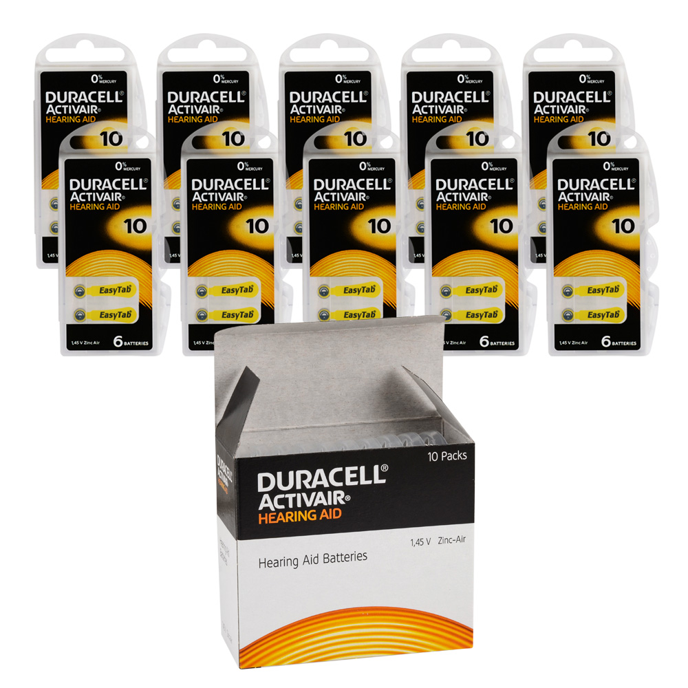 Duracell Activair 10 Kulaklık Pili 6lı Blister - 10lu Paket