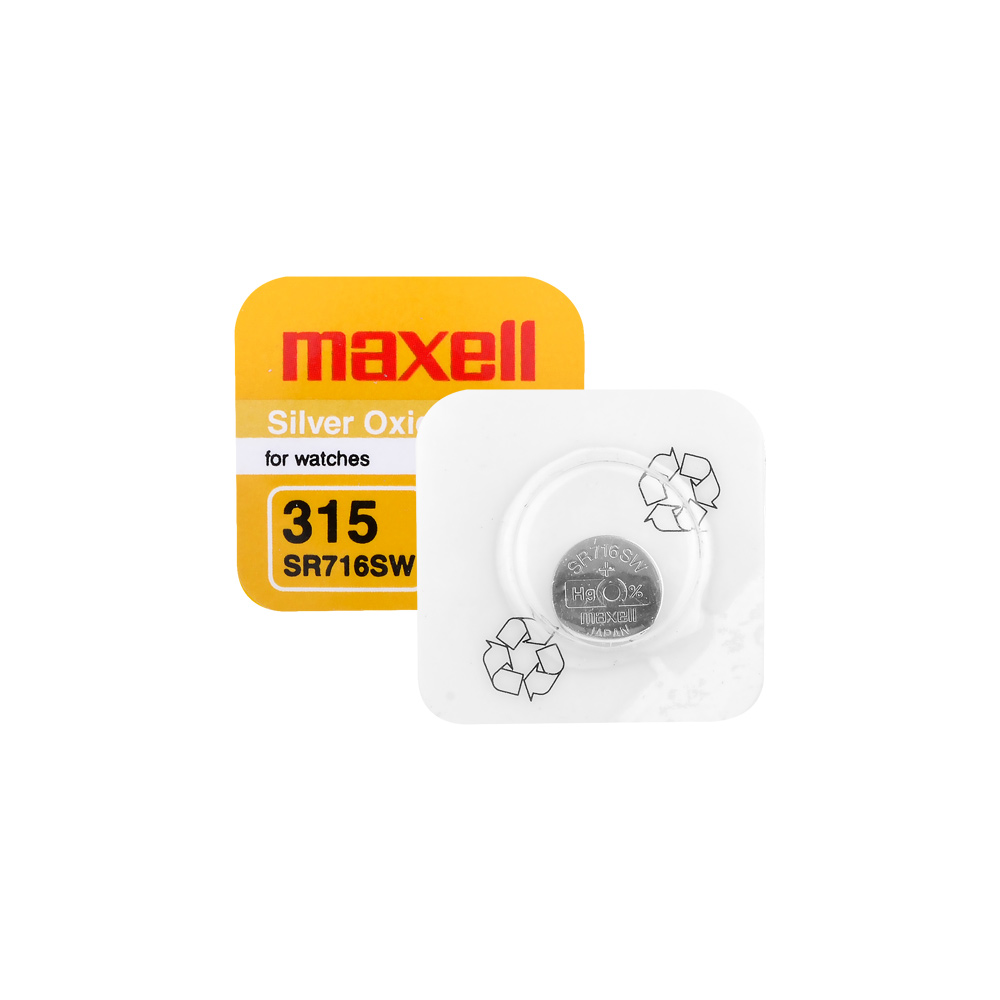 Maxell 315 SR716SW Pil 1li Blister