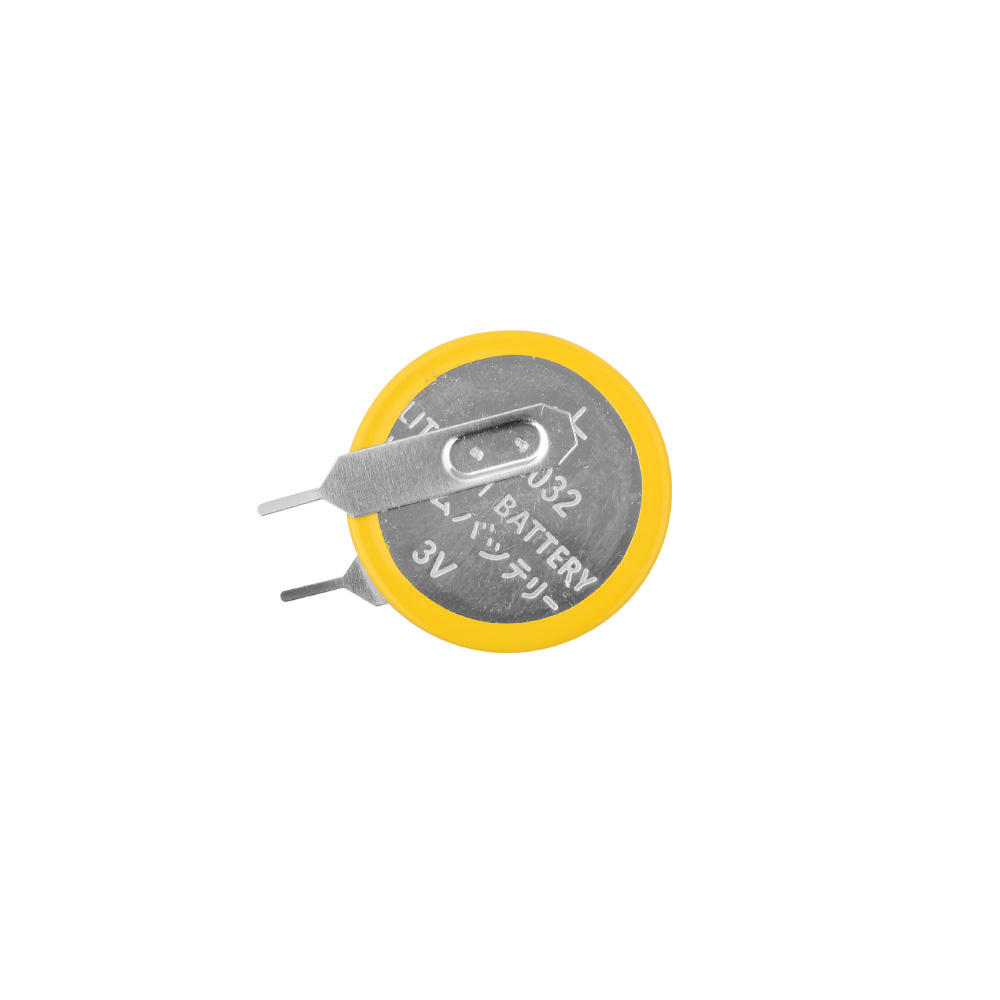 Power-Xtra CR2032-1F5DV - 3V Li-MnO2 - Lithium Buton Pil - 2 Pinli - Dikey