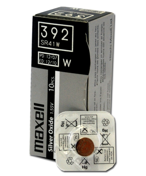 Maxell 392 SR-41W Pil 1li