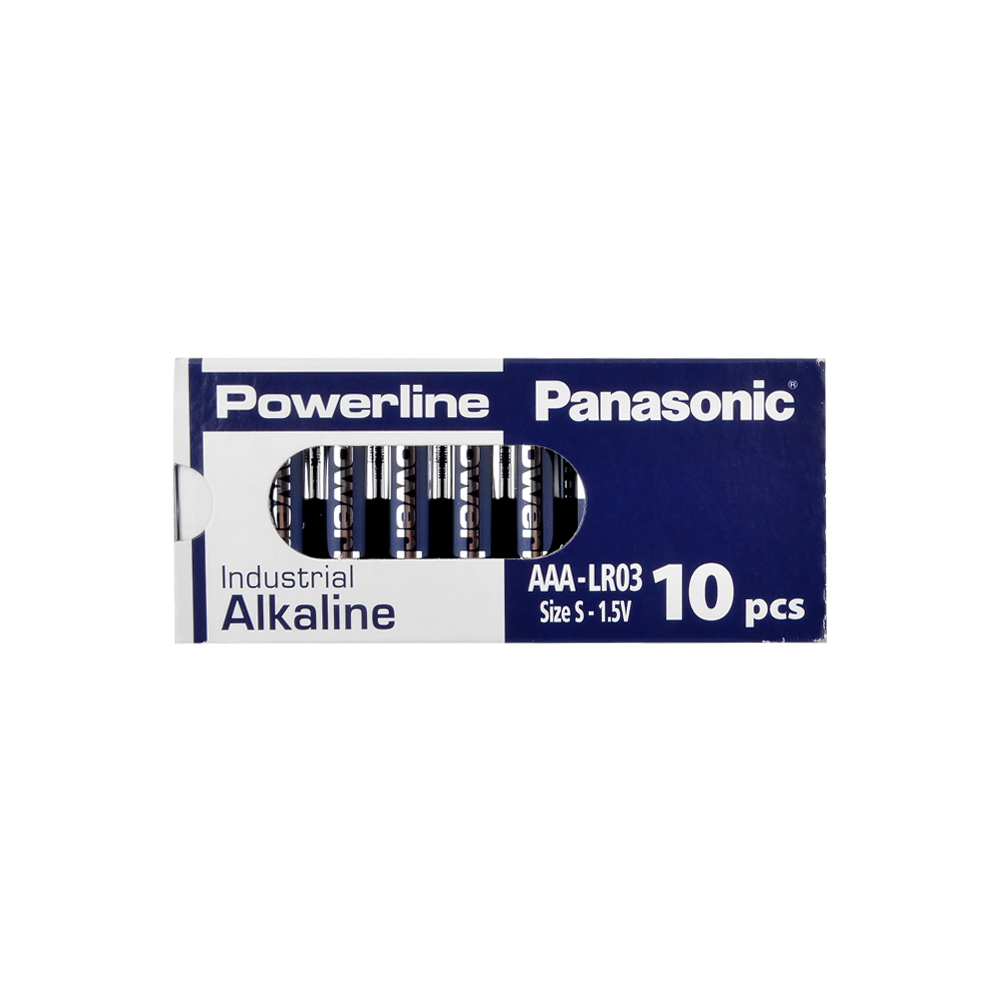 Panasonic - Powerline - LR03AD/10BB - 1.5 V - AAA - Alkaline Pil  - 10lu Kutu