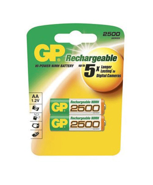 GP 2500 Serisi 2450 mAh Kalem Pil 2li Blister