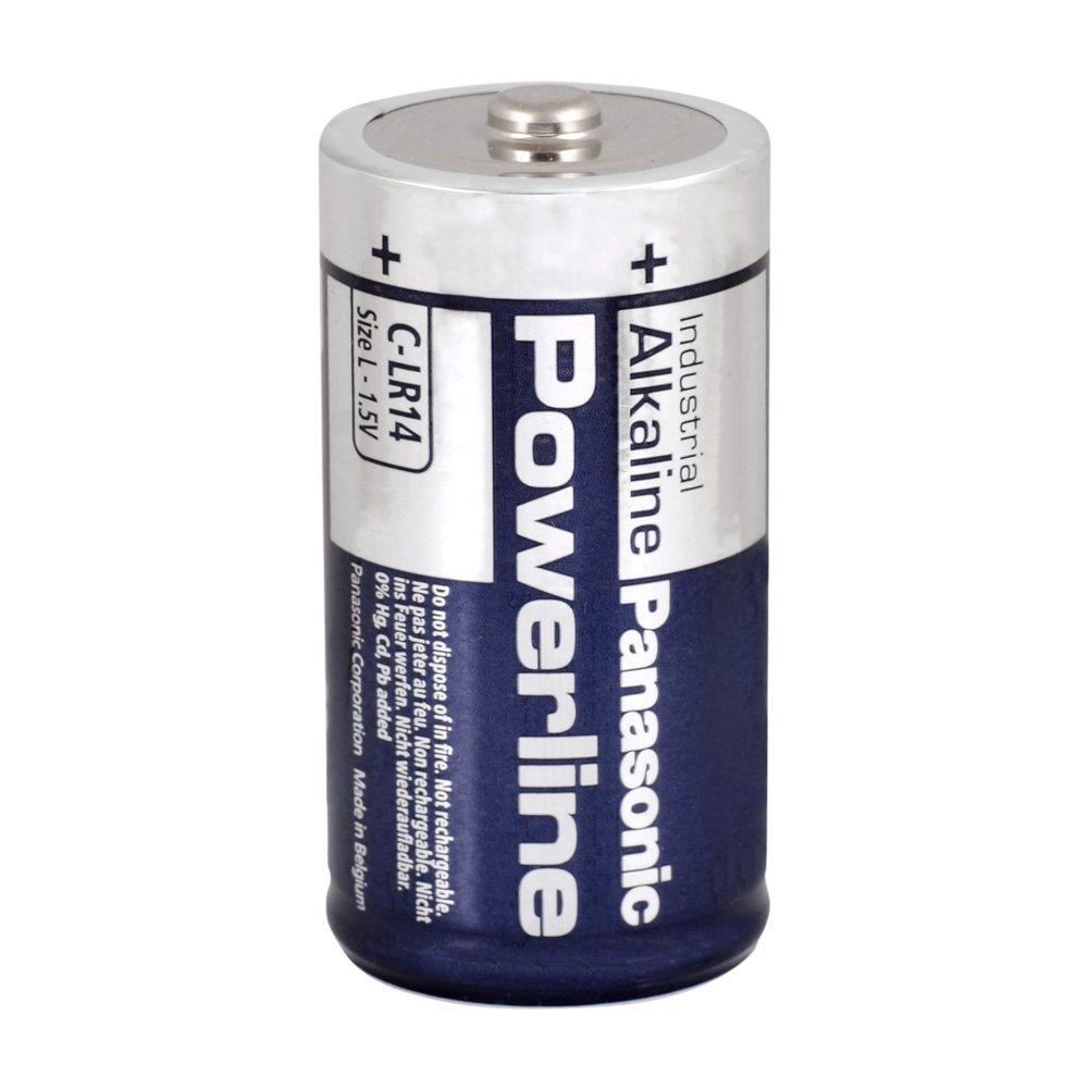 Panasonic - Powerline - LR14AD/B - 1.5 V - C - Alkaline Pil  - Açık - Bulk