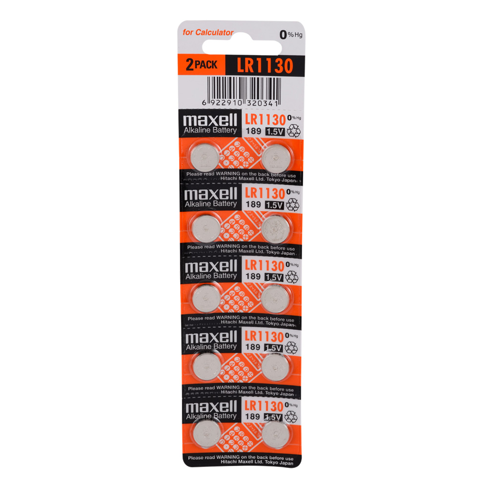 Maxell LR1130 Pil 10lu Blister