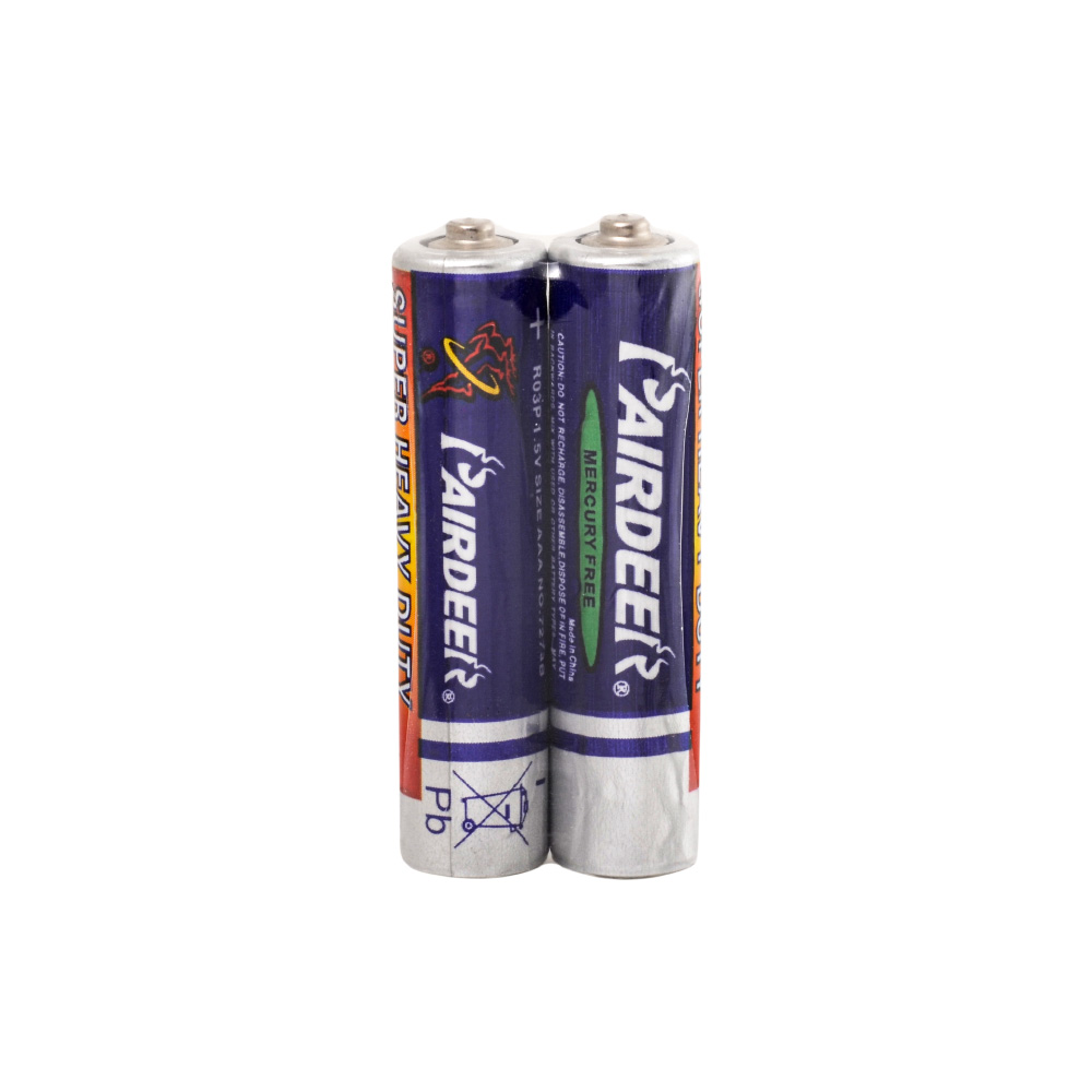 Pairdeer R03/AAA Size Manganez Pil - 2li Shrink 