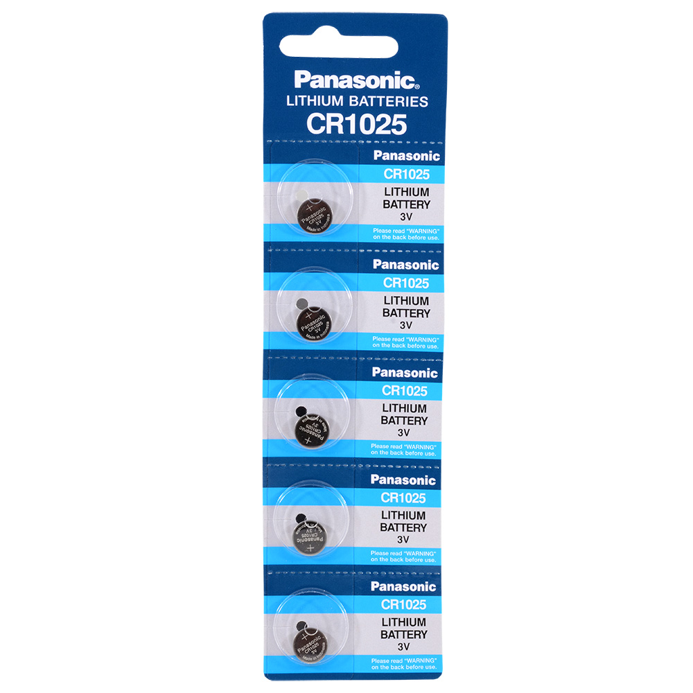 Panasonic CR1025 Lithium Pil 5li Blister 