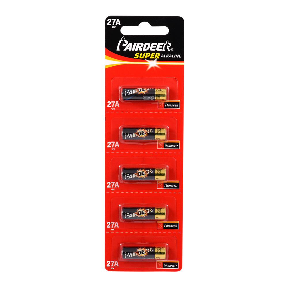 Pairdeer 27A Alkaline Pil - 5li Blister 