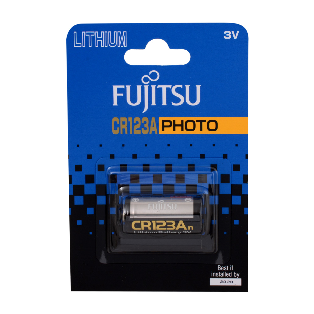 Fujitsu CR123A 3V Lithium Pil Blister 