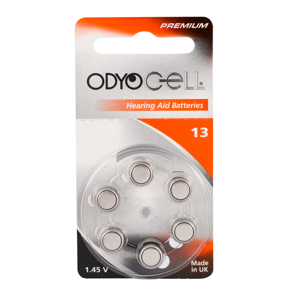 Odyocell Premium 13 Numara Kulaklık Pili 6lı 