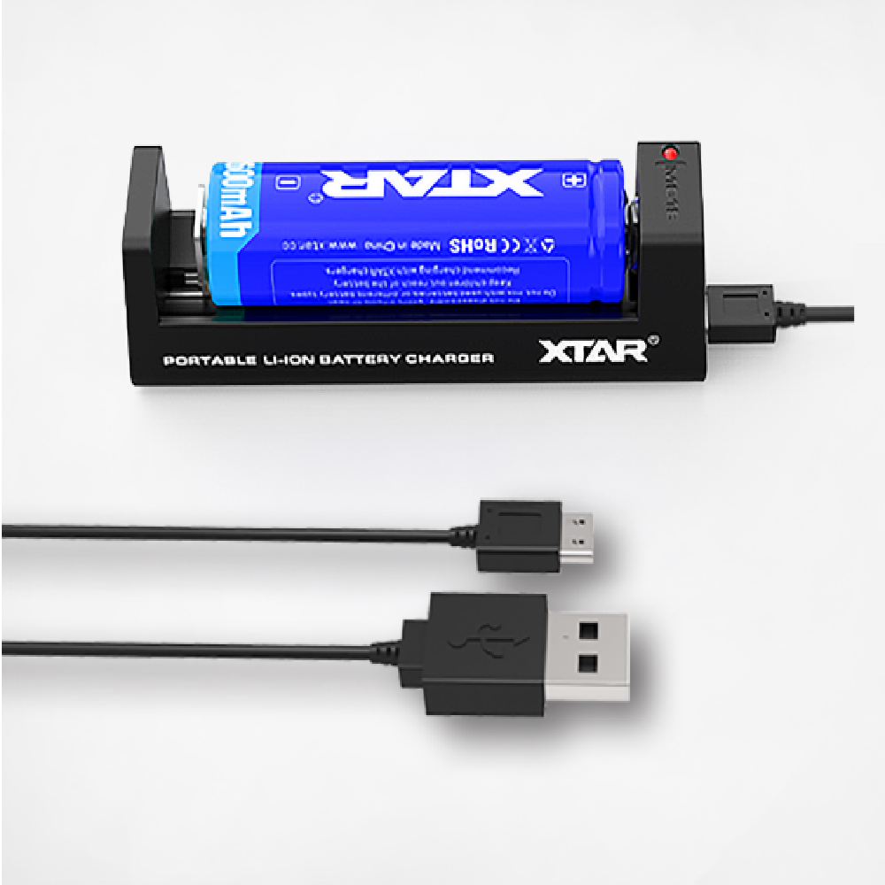 Xtar MC1S - Taşınabilir Li-ion Pil Şarj Cihazı / 1li
