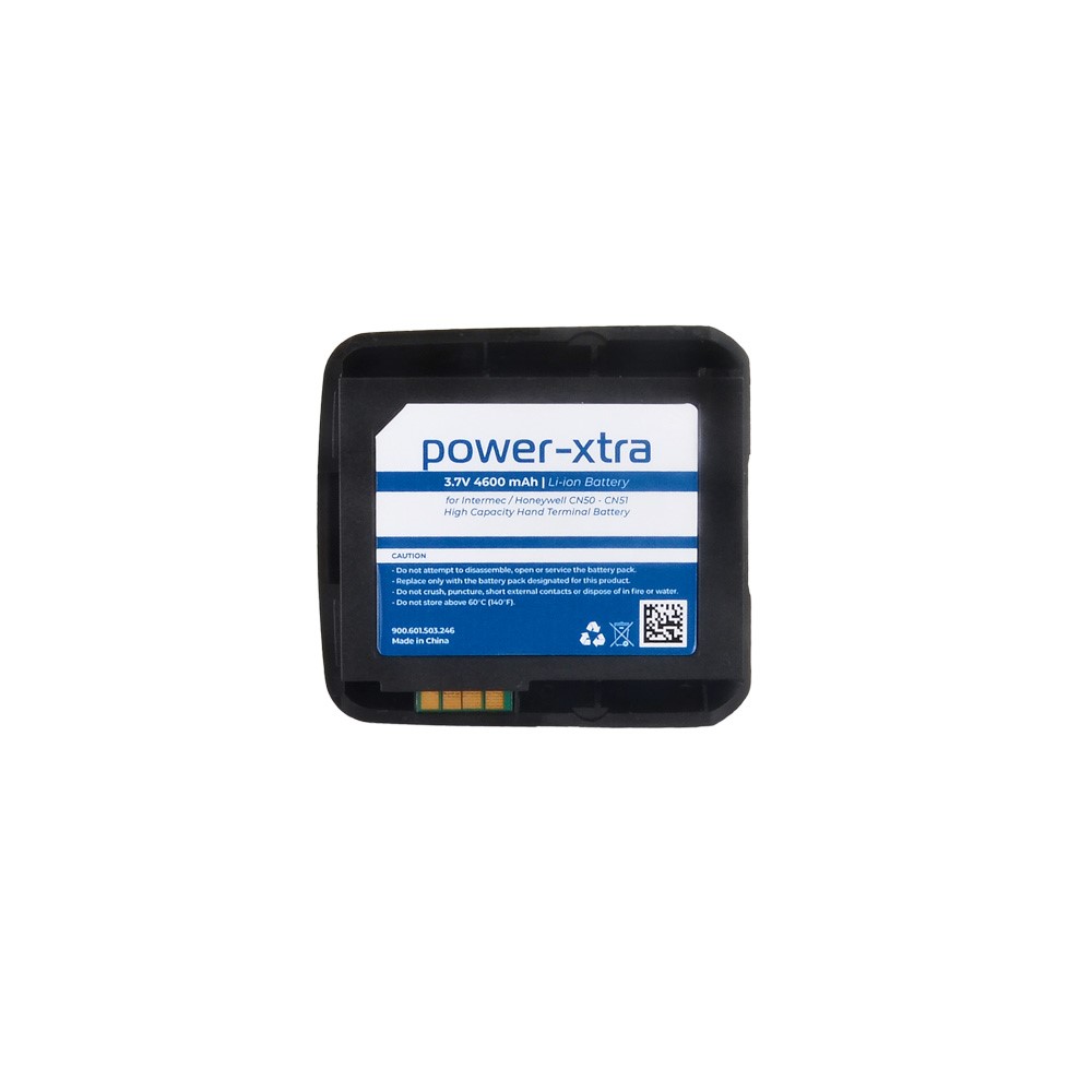 Power-Xtra - Intermec / Honeywell CN50-CN51 3.7V 4600mAh Li-ion Yüksek Kapasiteli Barkod Okuyucu Bataryası