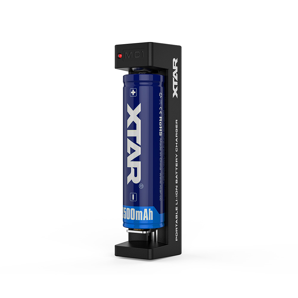 Xtar MC1 - Taşınabilir Li-ion Pil Şarj Cihazı - 0.5A - 1li